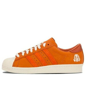 adidas �A�f�B�_�X �����Y �X�j�[�J�[ �yadidas Footpatrol x Superstar 80v FP 'Fox Red' B34078�z �T�C�Y US_8(26.0cm)