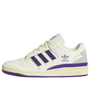 adidas �A�f�B�_�X �����Y �X�j�[�J�[ �yadidas Forum Low CL 'Cream White Collegiate Purple Warm Vanilla' JI3268�z �T�C�Y US_9.5(27.5cm)