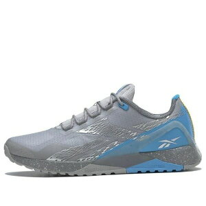 Reebok ���[�{�b�N �����Y �X�j�[�J�[ �yReebok National Geographic x Nano X1 'Pure Grey Bright Cyan' GY1744�z �T�C�Y US_10(28.0cm)
