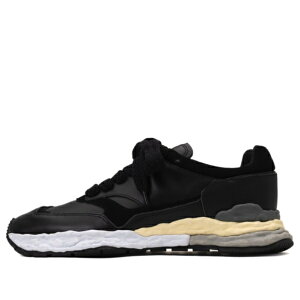 Maison MIHARA YASUHIRO �~�n�����X�q�� �����Y �X�j�[�J�[ �yMaison MIHARA YASUHIRO GEORGE OG Sole Leather Low-top Sneaker 'Black' A10FW702-BLK�z �T�C�Y US_11(29.0cm)