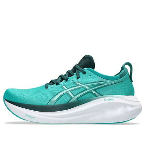ASICS �A�V�b�N�X �����Y �X�j�[�J�[ �yASICS Gel-Nimbus 27 'Wave Teal Saxon Green' 1011B958-400�z �T�C�Y US_6(24.0cm)
