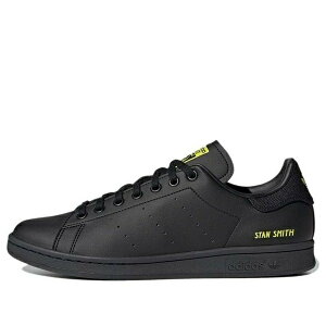 adidas �A�f�B�_�X �����Y �X�j�[�J�[ �yadidas Stan Smith 'Black Semi Solar Yellow' H00326�z �T�C�Y US_8.5(26.5cm)