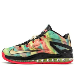 Nike �i�C�L �����Y �X�j�[�J�[ �yNike Max LeBron 11 Low SE 'Multi-Color' 695224-970�z �T�C�Y US_M_14