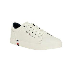 トミー ヒルフィガー メンズ スニーカー シューズ Men's Ramoso Low Top Fashion Sneakers White
