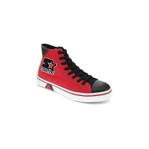 X^[^[ Y Xj[J[ V[Y Men's Tradition Hi Sneaker Red/Black