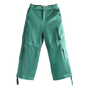 �G�A�� �����Y �J�W���A���p���c �{�g���X Zip-off cargo trousers Green
