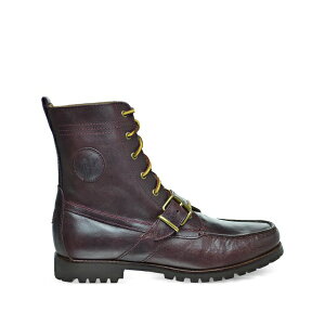 �����t���[���� �����Y �u�[�c �V���[�Y Buckle-fastening leather boots Red