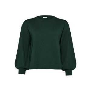 �G���X ���f�B�[�X �j�b�g&�Z�[�^�[ �A�E�^�[ Famous pull sweater Green