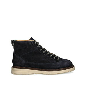 �K���g �����Y �u�[�c �V���[�Y Lace-up panelled boots Blue