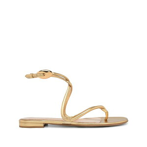 �W�������B�g ���b�V ���f�B�[�X �T���_�� �V���[�Y Black mamba sandals Gold