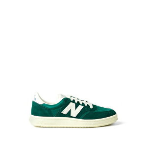 �j���[�o�����X �����Y �X�j�[�J�[ �V���[�Y T500 perforated sneakers Green