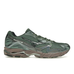 Mizuno �~�Y�m �����Y �X�j�[�J�[ �yMizuno Wave Rider 10 Agave Green Black�z �T�C�Y US_5.5(23.5cm) Agave Green/Black/Metallic Gray