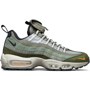 Nike �i�C�L �����Y �X�j�[�J�[ �yNike Air Max 95 Surplus Supply�z �T�C�Y US_10(28.0cm) Olive/Grey-Orange