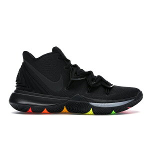 Nike �i�C�L �����Y �X�j�[�J�[ �yNike Kyrie 5 Black Rainbow Soles�z �T�C�Y US_10.5(28.5cm) Black/Black-Black