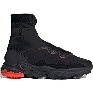 adidas �A�f�B�_�X �����Y �X�j�[�J�[ �yadidas Ozweego TR STLT Core Black Solar Red�z �T�C�Y US_5(23.0cm) Core Black/Core Black/Solar Red