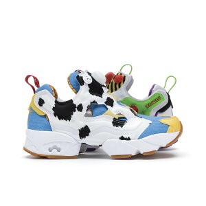 Reebok ���[�{�b�N �����Y �X�j�[�J�[ �yReebok Instapump Fury Bait x Toy Story Woody and Buzz�z �T�C�Y US_M_4.5 Blue/Yellow-Black-White