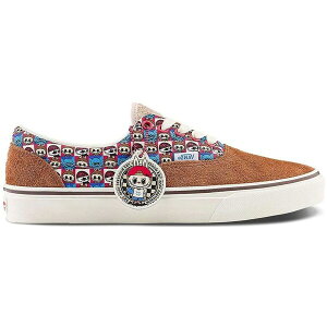 Vans �o���Y �����Y �X�j�[�J�[ �yVans Era Labubu The Monsters�z �T�C�Y US_M_4 Brown/Blue/Red