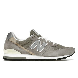 New Balance �j���[�o�����X �����Y �X�j�[�J�[ �yNew Balance 996 Grey�z �T�C�Y US_7(25.0cm) Grey/White