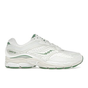 Saucony �T�b�J�j�[ �����Y �X�j�[�J�[ �ySaucony ProGrid Omni 9 END. Olive Branch�z �T�C�Y US_7(25.0cm) White/Green