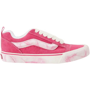 Vans �o���Y �����Y �X�j�[�J�[ �yVans Knu Skool COSTS Pink Rose Marble�z �T�C�Y US_5(23.0cm) Pink/White