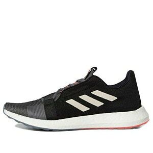 adidas �A�f�B�_�X �����Y �X�j�[�J�[ �yadidas Senseboost Go Shoes 'Core Black Grey Six White' EG0957�z �T�C�Y US_8.5(26.5cm)
