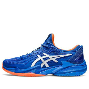 ASICS �A�V�b�N�X �����Y �X�j�[�J�[ �yASICS Court FF 3 Novak 'Tuna Blue' 1041A361-960�z �T�C�Y US_9.5(27.5cm)
