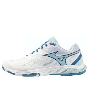 Mizuno �~�Y�m �����Y �X�j�[�J�[ �yMizuno Wave Fang 2 'White Blue' 71GA231311�z �T�C�Y US_9(27.0cm)