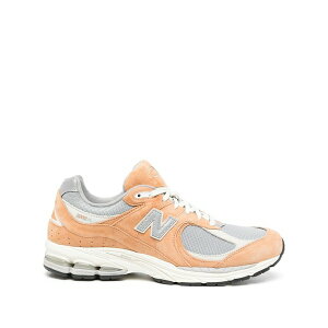 �j���[�o�����X �����Y �X�j�[�J�[ �V���[�Y 2002r panelled sneakers Orange