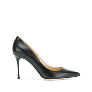 �Z���W�I���b�V ���f�B�[�X �p���v�X �V���[�Y 90mm godiva snake-effect pumps Black