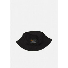 アルファインダストリーズ メンズ サンダル シューズ CREW BUCKET HAT UNISEX - Hat - black