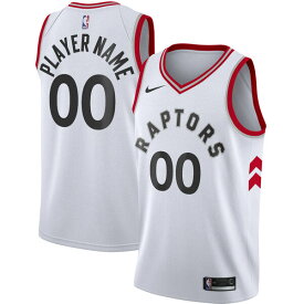 ナイキ メンズ ユニフォーム トップス Toronto Raptors Nike 2020/21 Swingman Custom Jersey Association Edition White