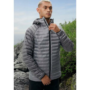m[XtFCX Y WPbgu] AE^[ BETTAFORCA LT DOWN HOODIE - Down jacket - monument grey/smoked pearl