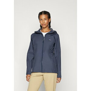 p^SjA fB[X tBbglX X|[c BOULDER FORK RAIN JACKET - Hardshell jacket - smolder blue