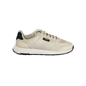 q[S{X Y hXV[Y V[Y Men's Titanium Round Toe Running Shoes Biege