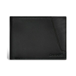 `vX Y z ANZT[ Men's Iconic Collection Leather Top Wing Wallet Black