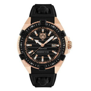 �v���C���X�|�[�c �����Y �r���v �A�N�Z�T���[ Men's Urban Pulse 3 Hand Date Quartz Black Silicone Strap Watch, 47mm Black