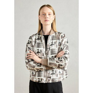XRb`Ah\[_ fB[X WPbgu] AE^[ REVERSIBLE PRINTED - Bomber Jacket - grey scale