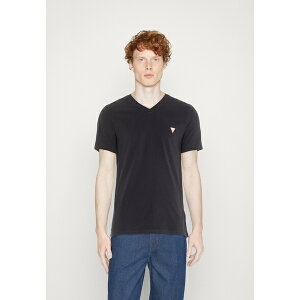 ゲス メンズ サンダル シューズ VN SS CORE - Basic T-shirt - smart blue