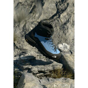 m[XtFCX fB[X tBbglX X|[c VERTO ALPINE MID GORE TEX - Mountain shoes - indigo stone/tnf black