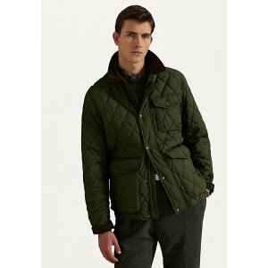 t[ Y T_ V[Y THE BEATON QUILTED JACKET - Light jacket - company olive