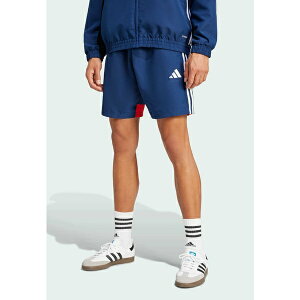 アディダス メンズ サンダル シューズ TIRO 25 ESSENTIALS WOVEN - Sports shorts - team navy red