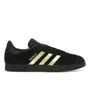 adidas �A�f�B�_�X �����Y �X�j�[�J�[ �yadidas Gazelle Jude Bellingham Belligold Pack�z �T�C�Y US_9.5(27.5cm) Core Black/Gold Metallic/Core Black