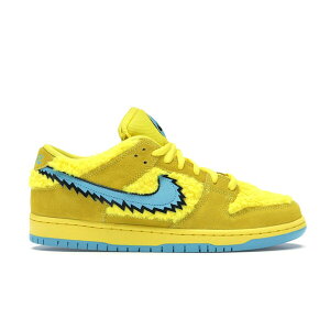 Nike �i�C�L �����Y �X�j�[�J�[ �yNike SB Dunk Low Grateful Dead Bears Opti Yellow�z �T�C�Y US_M_4 Opti Yellow/Blue Fury