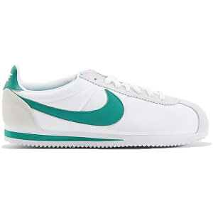 Nike �i�C�L �����Y �X�j�[�J�[ �yNike Classic Cortez Nylon Green Noise�z �T�C�Y US_10.5(28.5cm) White/Green Noise