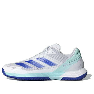 adidas AfB_X Y Xj[J[ yadidas Defiant Speed 2 Tennis 'White Lucid Blue Aqua' IF9141z TCY US_7(25.0cm)