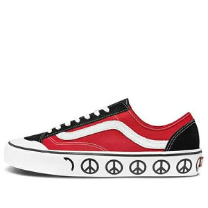 Vans �o���Y �����Y �X�j�[�J�[ �yVans Style 36 Decon SF 'Black Red' VN0A3MVL222�z �T�C�Y US_M_4