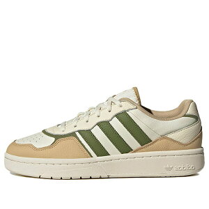 adidas AfB_X Y Xj[J[ yadidas Originals Courtic Shoes 'White Brown Green' ID0567z TCY US_M_4