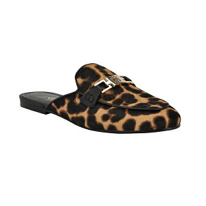 QX fB[X T_ V[Y Women's Bommy Slip On Mules Leopard