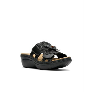 N[NX fB[X T_ V[Y Collection Women's Merliah2 Belle Wedge Sandals Black Combi Leather