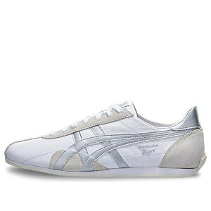 Onitsuka Tiger �I�j�c�J�^�C�K�[ �����Y �X�j�[�J�[ Silver/White �yOnitsuka Tiger Runspark Splicing 'Silver White' D201L-101�z �T�C�Y US_5(23.0cm)